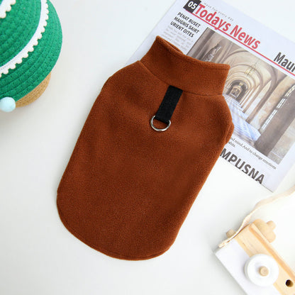 Abrigo Polar Casual y Cálido para Perros y Gatos - Varios Colores