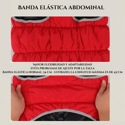 Abrigo de Invierno Impermeable y Cortavientos para Perros Medianos y Grandes - Varios Colores
