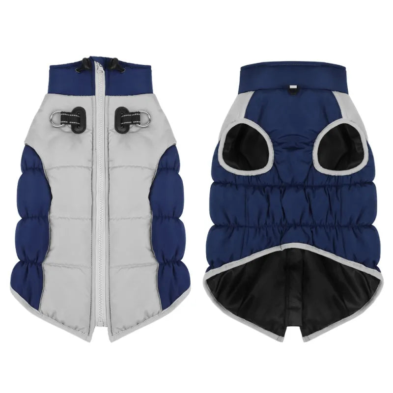 Abrigo de Invierno Impermeable y Cortavientos para Perros Medianos y Grandes - Varios Colores