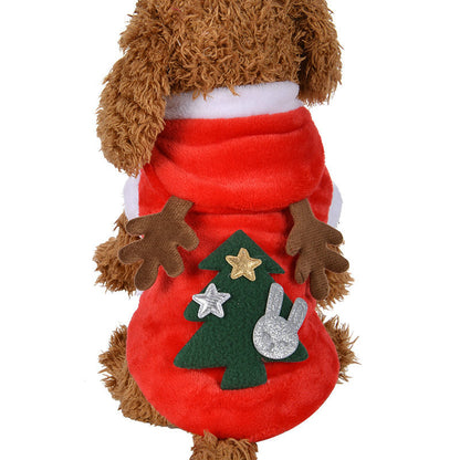 Disfraz Navideño de Reno para Perros y Gatos
